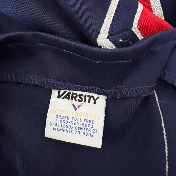 Cheerleading uniform Rockers blue red white womens Size XXS/XS see measurements - Picture 5 of 8